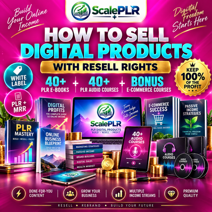 Learn How to Resell Digital with PLR & MRR | Reseller Super Pack
