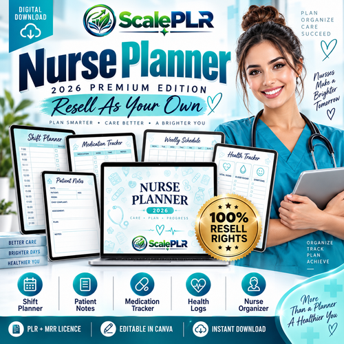 Student Nurse Planner Bundle with Resell Rights