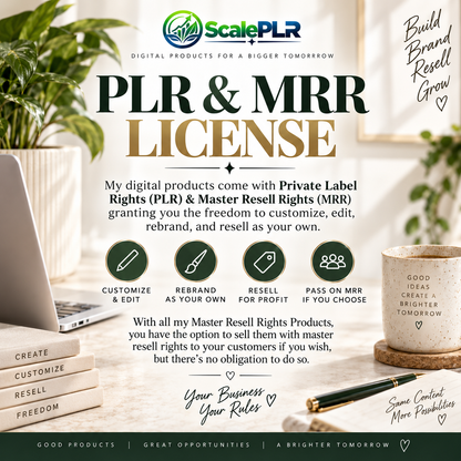 60 High Protein Recipe Book with Resell Rights | Printable & Editable