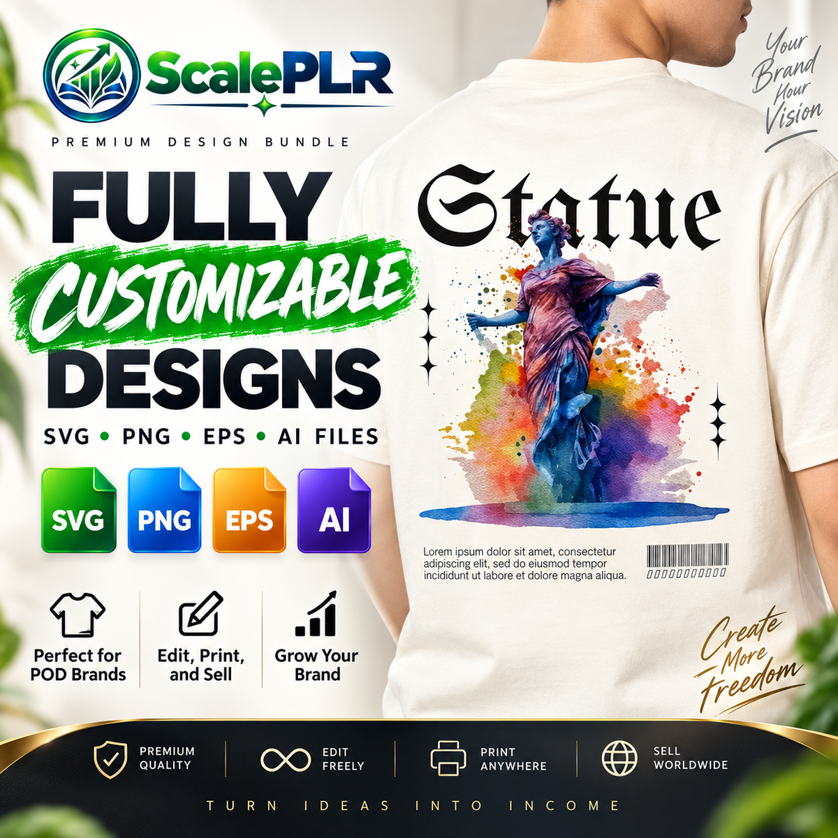 900,000 T-Shirt Designs (with Resell Rights!)