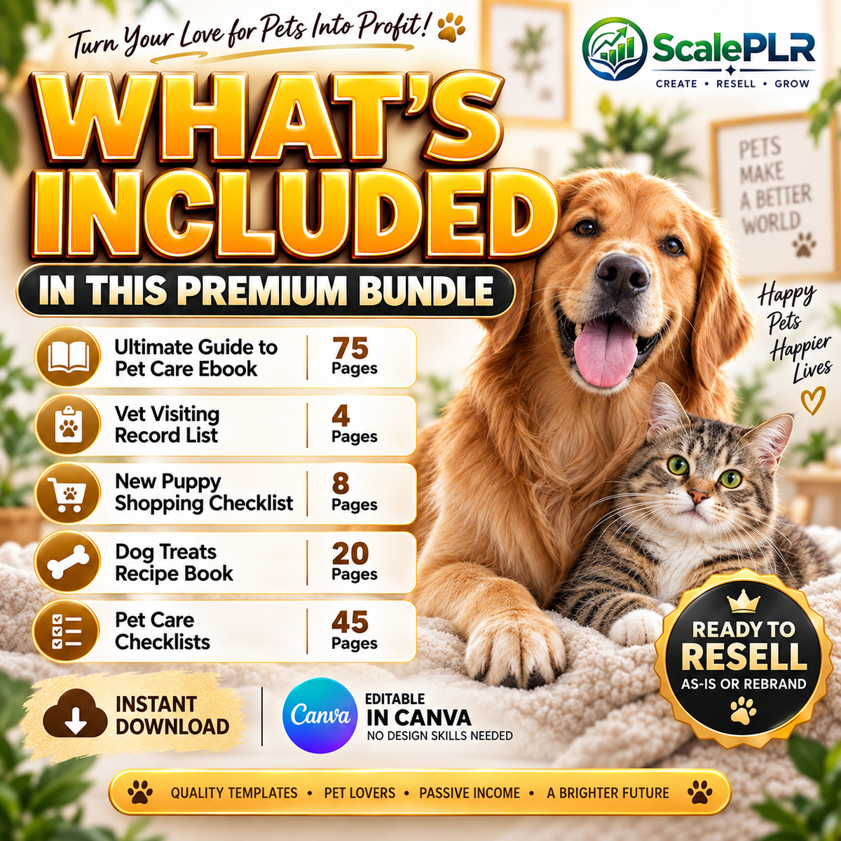 Pet & Animal Care Bundle with Resell Rights