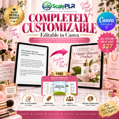 160 Beauty & Fashion PLR eBook Collection (PLR/MRR)