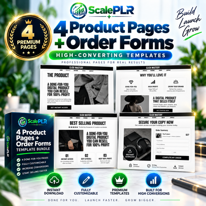 8 Premium One-Click Import Readymade Websites/Funnels