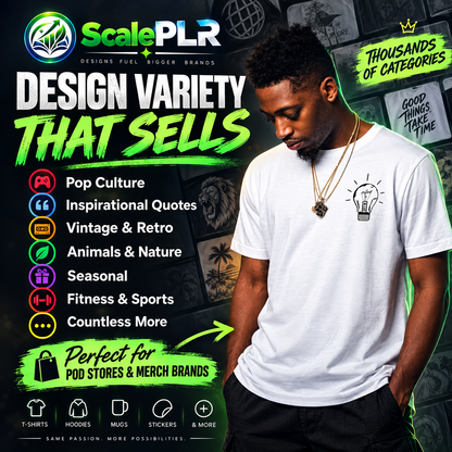 900,000 T-Shirt Designs (with Resell Rights!)