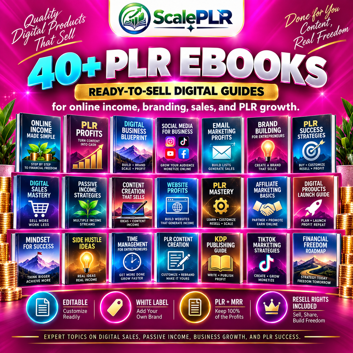 Learn How to Resell Digital with PLR & MRR | Reseller Super Pack
