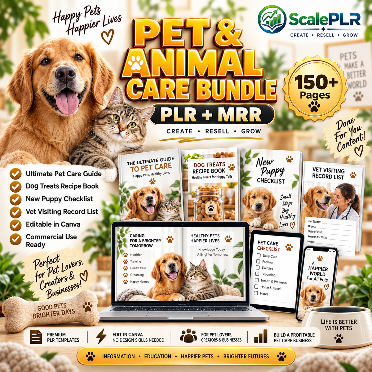 Pet & Animal Care Bundle with Resell Rights