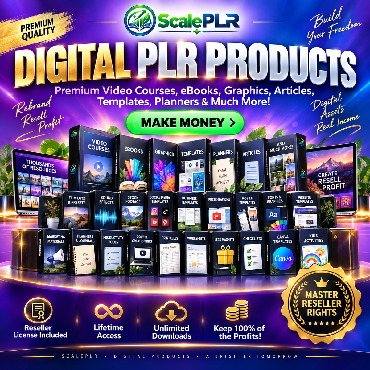 🔥ENTIRE STORE OF PLR PRODUCTS!🔥 ALSO INCLUDES 8 DFY WEBSITES & FUNNELS!