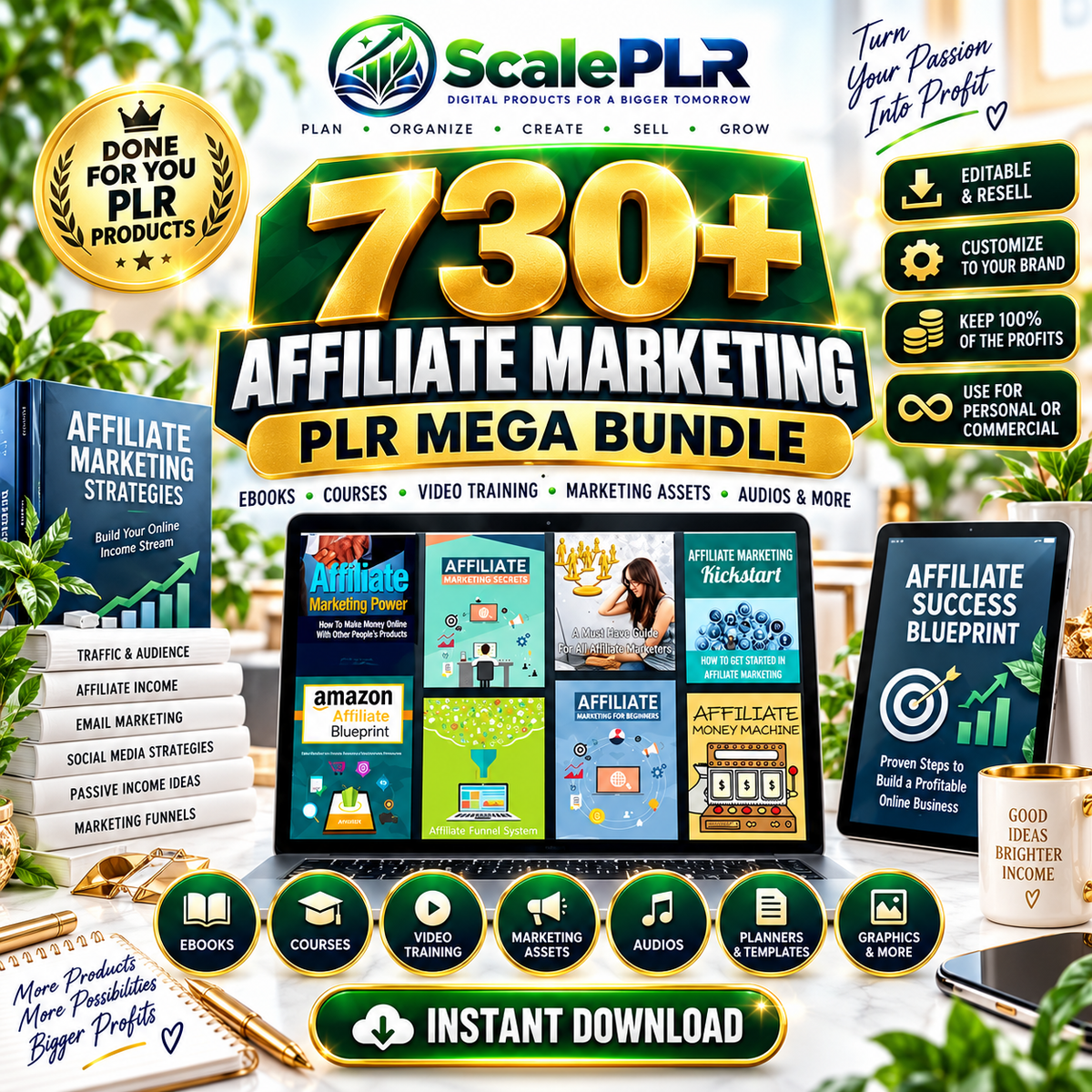 📚 70,000 Digital Library with Resell Rights| New Edition | Instant Access