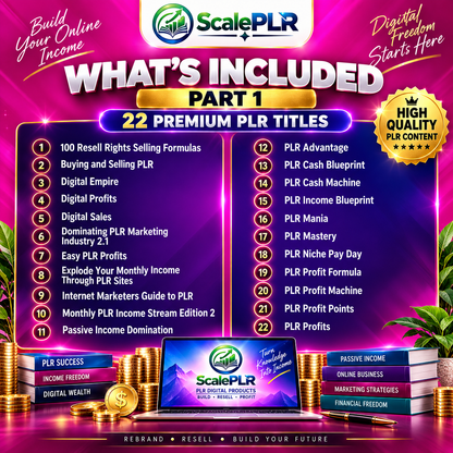 Learn How to Resell Digital with PLR & MRR | Reseller Super Pack