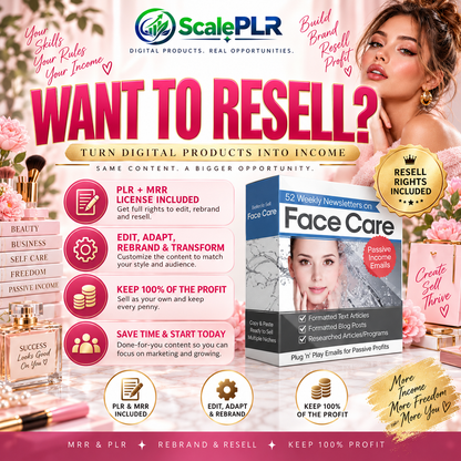 160 Beauty & Fashion PLR eBook Collection (PLR/MRR)