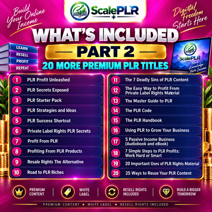 Learn How to Resell Digital with PLR & MRR | Reseller Super Pack
