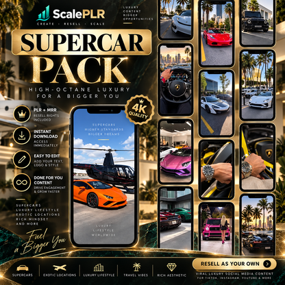 14,000+ Luxury Lifestyle Content (PLR/MRR)