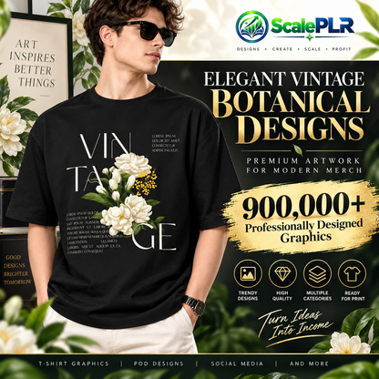 900,000 T-Shirt Designs (with Resell Rights!)