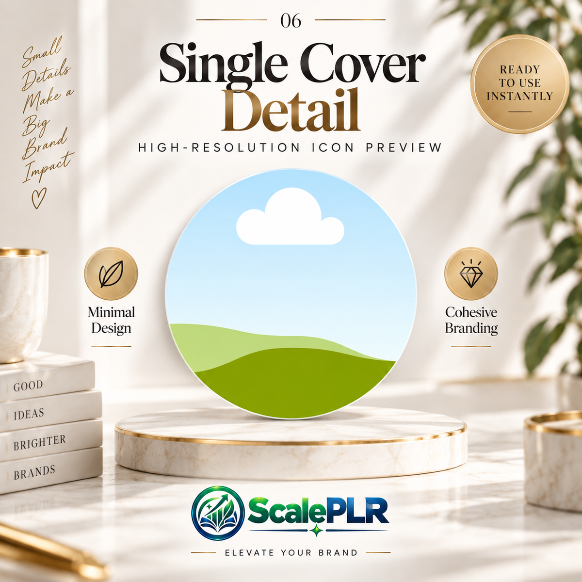 Luxury Instagram Canva Template Kit | Canva Editable | PLR + Resell Rights