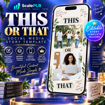 2250+ Editable Social Media Templates | Boost Engagement & Grow Your Brand for the Next 5+ Years