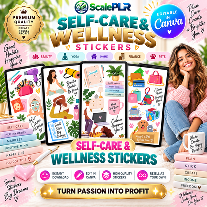 8,000+ Digital Planner Stickers | PNG Bundle for Planners & Journals | PLR + MRR