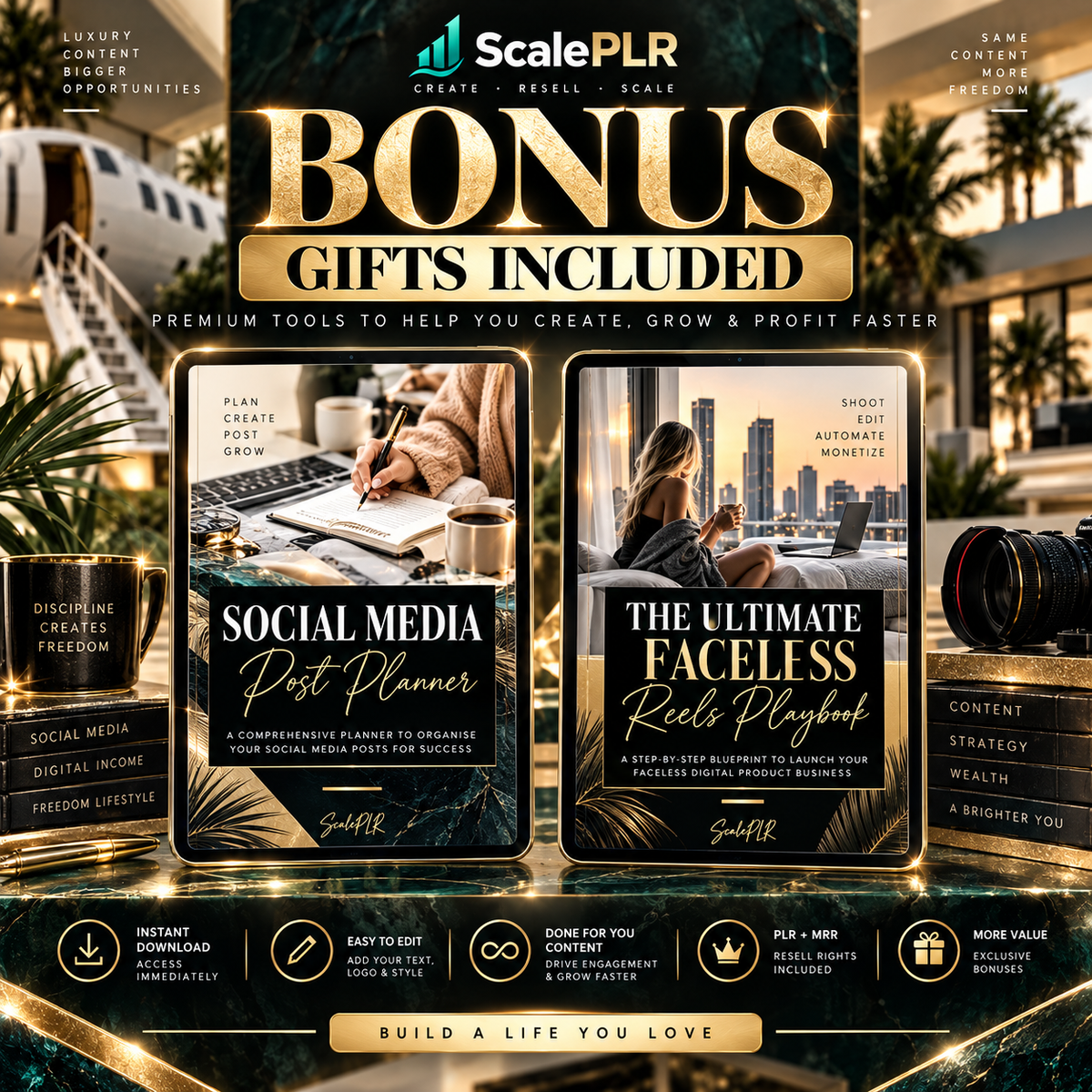 14,000+ Luxury Lifestyle Content (PLR/MRR)