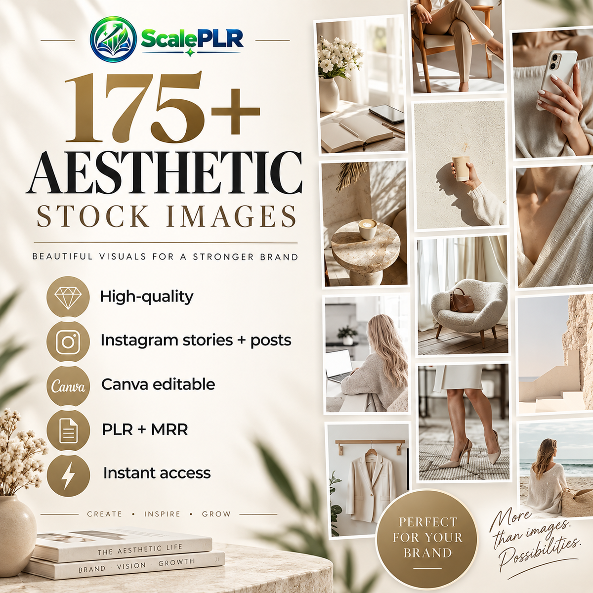 175+ Boho Lifestyle & Girl Boss| PLR & MRR Rights