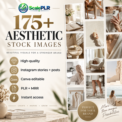 175+ Boho Lifestyle & Girl Boss| PLR & MRR Rights