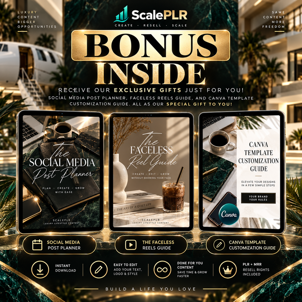14,000+ Luxury Lifestyle Content (PLR/MRR)